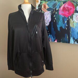 SPYDER Active Black Full Zip Performance Jacket M Unisex Golf Hiking